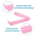 thumbnail image 4 of Sealing Clips 3.5 Inch, 10 Pack Reusable Plastic Bag Clamp Sealer for Food Storage, Pink, 4 of 5