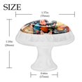 thumbnail image 4 of 4 Pcs Round White Knobs for Kitchen Cabinet Cupboard Dresser Bookcase Cartoon Cat Drawer Pulls Handles Home Decor, 4 of 8