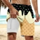thumbnail image 1 of WILLBEST Shorts de Tabla para Hombre para Fiestas En La Piscina y Playa. Diseño Elegante En Capas con Estampado de Hielo Derretido para Verano. Material Cómodo y Elástico., 1 of 3