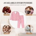 thumbnail image 5 of Goofa Love Printed Women’s 2 Piece Pajama Set Super,Pajamas Women's Long Sleeve Sleepwear Soft Button Down Loungewear Pjs Lounge Set Nightwear-, 5 of 9