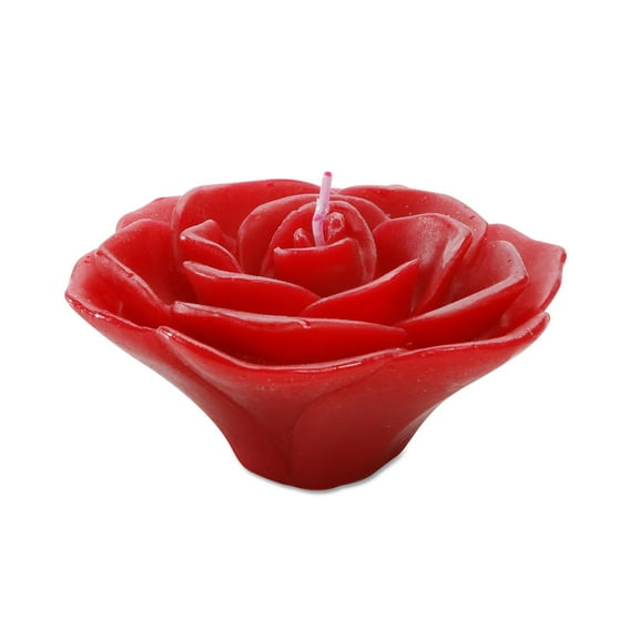 Darice Floating Candles Rose Red 3.75 inches