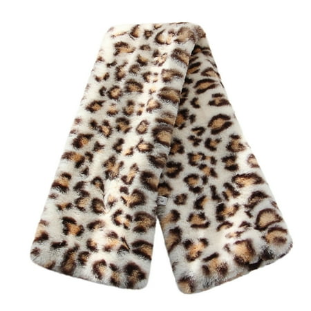 

Dadaria Fall Scarf Leopard Women Winter Warm Scarf Fashion Thicken Grass Scarves White Women