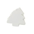 thumbnail image 1 of 50pcs Christmas Tree Shape Label Kraft Paper Vintage Blank Name Tag Price Tags Wedding Party Gift Tags (White), 1 of 7