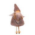 thumbnail image 1 of Matsuzay Bonitos colgantes navideños, divertidas decoraciones para árboles de Navidad, muñeca de dibujos animados, juguete colgante portátil Kits de decoración para fiestas Gris, 1 of 6
