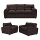 thumbnail image 1 of Sala 3-2-1 TRINITY Cosmo (Sofá, Love Seat y Sillón) Café para Sala, 1 of 8