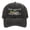 Washed-Black, variant on Vintage Washed Baseball Cap with Fish Embroidery, Fish Around Find Trout Funny Fishing Hat for Adult Men Women Outdoor Lake Fishing- Washed Brown