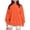 Orange, variant on Oversized Sweatshirts for Women Fall Casual Crew Neck Pullover Sweatshirts Soft Comfy Fleece Long Sleeve Sweatshirts, S