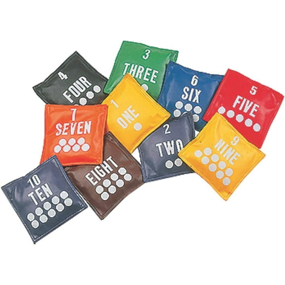 Champion Sports 5 Inch Numbered Bean Bag Set