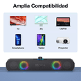 thumbnail image 4 of Bocina Bluetooth RGB Altavoz Inalámbrico, BLOOSOM, Negro, 4 of 4