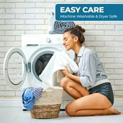 Superior Ultra Soft Cotton Solid 8-Piece Towel Sets, Black