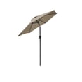 thumbnail image 1 of Parasol de Marché Inclinable de 7 Pieds Sans base - Housse Incluse - Sable (MOSS-T1206S), 1 of 4