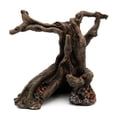 thumbnail image 1 of Juguete de escalada de cangrejo ermitaño, escondite de madera de cangrejo ermitaño, escondite de peces Betta de acuario, adorno de tronco de árbol de resina, 1 of 5