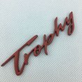 thumbnail image 1 of Adecuada para la modificación del logotipo del coche MG MG6 pegatinas de coche con logotipo en inglés personalizado logotipo de la cola pegatinas de carrocería con logotipo de metal (rojo), 1 of 1
