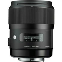 Sigma, 35 mm, f/1.4, Full Frame Sensor, Fixed Lens for Sigma SA