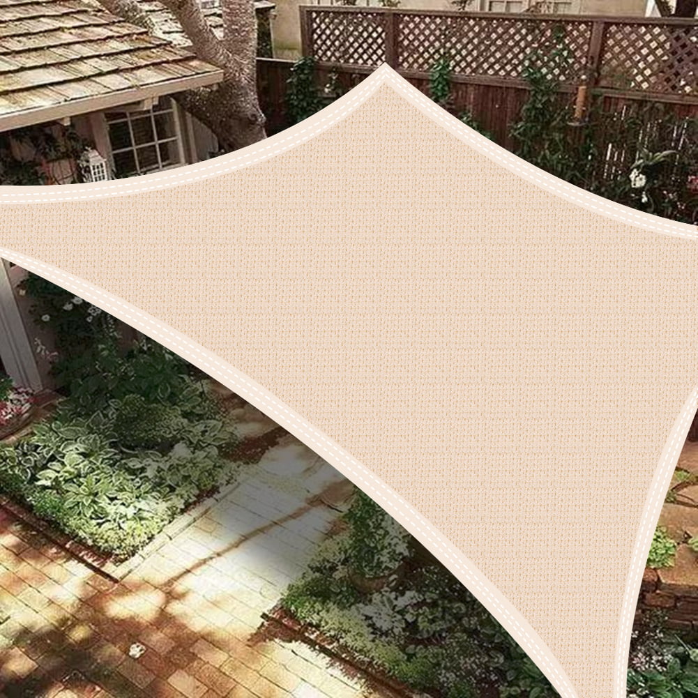 Details about   Sun Shade Sail 20x20FT 97% UV Block Square Canopy Deck Patio Pool Apple Green 