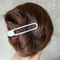 thumbnail image 2 of Elegante, Automático, Cristal, de Imitación, Mariposa, Francé , Pasador, Pinza de Pelo Grande, Horquil Soporte Negro Macarena Crystal Hair Clip for Women, 2 of 3