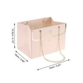 thumbnail image 3 of Unique Bargains 1 Pc Gift Bags Rectangular Gift Packaging Pink, 3 of 5