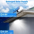 thumbnail image 2 of Luces solares Peasur 318 LED con 3 modos IP65 a prueba de agua, 2 of 7