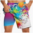 thumbnail image 1 of Shorts d'Été 2024 Impression Numérique 3D Adulte Double Couche Pantalon de Plage TWM1262-, 1 of 2