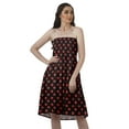 thumbnail image 1 of Moomaya Robes Tube Top pour Femmes Robe d'Été de Plage Poly Crêpe Décontractée Robe d'Été, 1 of 4