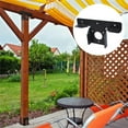 thumbnail image 5 of Heavy Duty Pergola Corner Brackets Adjustable Beam Pillars Fixed Bracket, 5 of 13