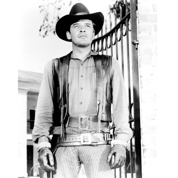 Lee majors ready for action as Heath on Barkley Ranch The Big valley 5x7 photo