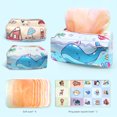 thumbnail image 4 of Juguetes De Caja De Pañuelos Toalla 8 Bufandas Tirar Tejidos Actividades Juguetes El mejor regalo para bebés pequeños (Océano), 4 of 7
