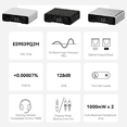 thumbnail image 2 of TOPPING DX1 II mini amplifier,Fully Balacnced Headphone amplifier, Gaming Headset Compatible,Plug-and-Play,Black, 2 of 10