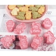 thumbnail image 6 of Set of 8 Easter Cookie Molds Cookie Stamps Baking Pastry Press Handmade Biscuit Gadgets, 6 of 14