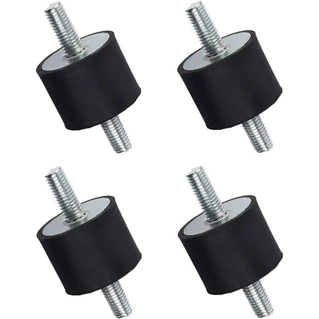 Anti Vibration Shock Absorber For Air Compressor Pump, Rubber Vibration Isolator With Easy Installation And Wide Application Range, High Quality Materials Provide Strong Connection (4Pcs)