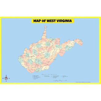 Literal Translation Of Country Names - Large Laminated World Map Poster (20x30 Inches)