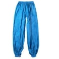 thumbnail image 4 of Femmes Dames Décontracté Coton Yoga Danse Pantalons Longs Pantalons Bouffants, 4 of 5