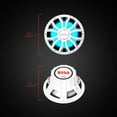 thumbnail image 6 of BOSS Audio Systems MRGB10W 10 inch Marine Subwoofer 800 Watts Single 4 Ohm Voice C, 6 of 12