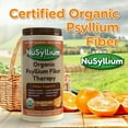 thumbnail image 6 of Nusyllium Organic Psyllium Husk Powder, Unflavored, Non-GMO, Gluten-Free, 21oz, 85 Servings, 6 of 10