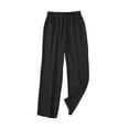 thumbnail image 4 of LilyLLL Womens Elastic Waist Pockets Harem Trousers Summer Beach Casual Pants, 4 of 4
