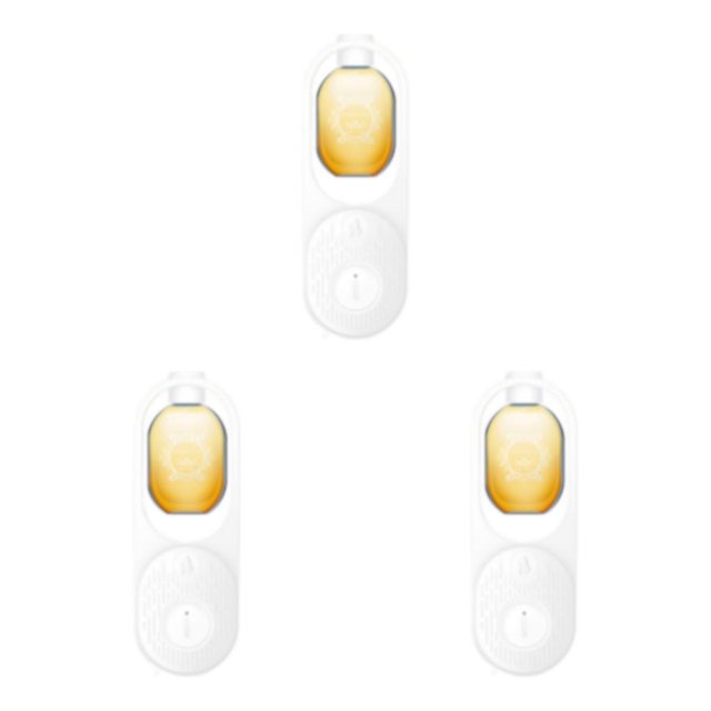 Cateissary Air Freshener Wireless Powered Home Gear Fragrance Remover 5 Switch Odor Button Office Diffuser Type1 NO1