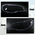 thumbnail image 4 of Unique Bargains Pair Car Front Headlight Clear Lens Cover Cap PC Shell for BMW X5 E70 2007-2013 63117288996 63117288995, 4 of 6