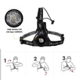 thumbnail image 4 of Aire Libre Luces Para Correr Led Night Running Linterna Luces De Advertencia Carga Usb Lámpara De Pecho Eigraketly  OD006173-00, 4 of 6