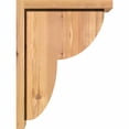 thumbnail image 3 of 7 1/2"W x 12"D x 16"H Crestline Smooth Corbel w/Backplate, Western Red Cedar, 3 of 9