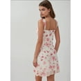 thumbnail image 4 of Mini Printed Tulle Dress with Heart Collar, 4 of 4