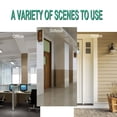 thumbnail image 5 of Home Rubber Anti-slip Wedge Door Stopper Doorstops Protector White Color 2pcs, 5 of 7