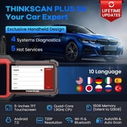 THINKCAR OBD2 Scanner, ABS/SRS/ECM/TCM System Diagnostic Scan Tool, 5 Reset Services Car Scanner, 94+ Vehicle Brands Code Reader - THINKSCAN PLUS S6