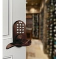 thumbnail image 7 of Keyless Entry Lever Handle Door Lock with Electronic Digital Keypad Oil Rub Bronze, 7 of 7