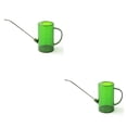 thumbnail image 2 of Billuyoard Regadera de 1L para patio, Cubo de aspersión para plantas, caño largo, tetera de plástico de acero inoxidable de gran capacidad, Verde 2piezas, 2 of 6