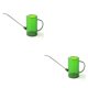 thumbnail image 2 of Monstrate Regadera de 1L para patio, Cubo de aspersión para plantas, caño largo, tetera de plástico de acero inoxidable de gran capacidad, Verde 2piezas, 2 of 6