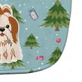 thumbnail image 3 of Christmas Shih Tzu Red White Baby Bib, 3 of 3