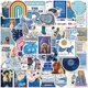 thumbnail image 1 of 50pcs New Jeans Stickers For Teens Girls, Cool Singer Waterproof Vinyl Decals For Laptop Water Bottles Phone Luggage Notebook Journal, 1 of 4