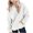 R758/White, variant on Vividxx Hoodies For Girls Long Sleeve Pullover Winter Warm Hooded Sweatshirt For Kids Casual Outerwear Soft Cozy Athletic Top Classic 14-15 Years