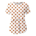 thumbnail image 4 of Gytharion Women's Fashion Printed Breastfeeding Maternity Tops Crewneck Short Sleeve Pregnant Tshirts Casual Breathable Nursing Blouse, 4 of 6
