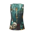 thumbnail image 5 of Lsque Baroque Floral Still Life Printed Workout Tank Tops for Women, Athletic Sports Tank Tops, Compression Sleeveless Dry Fit Shirts,Sleeveless Yoga Shirt-Medium, 5 of 9